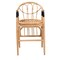 Bali & Pari Cyntia Modern Bohemian Natural Brown Rattan Counter Stool 235-13349-ZORO - alternate 5
